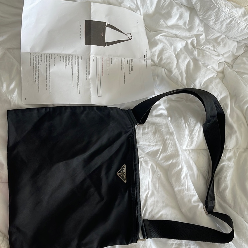Vintage Prada Tessuto crossbody